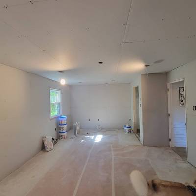 Drywall installation and drywall finishing