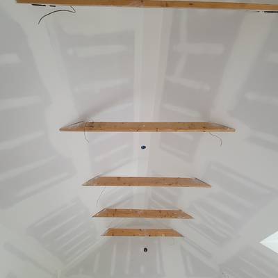 Drywall installation and drywall finishing