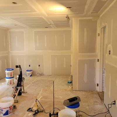 Drywall installation and drywall finishing